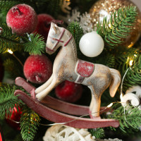 Елка эксклюзивная, МАТРЕШКИ, авторский декор, ручная работа, 90 см