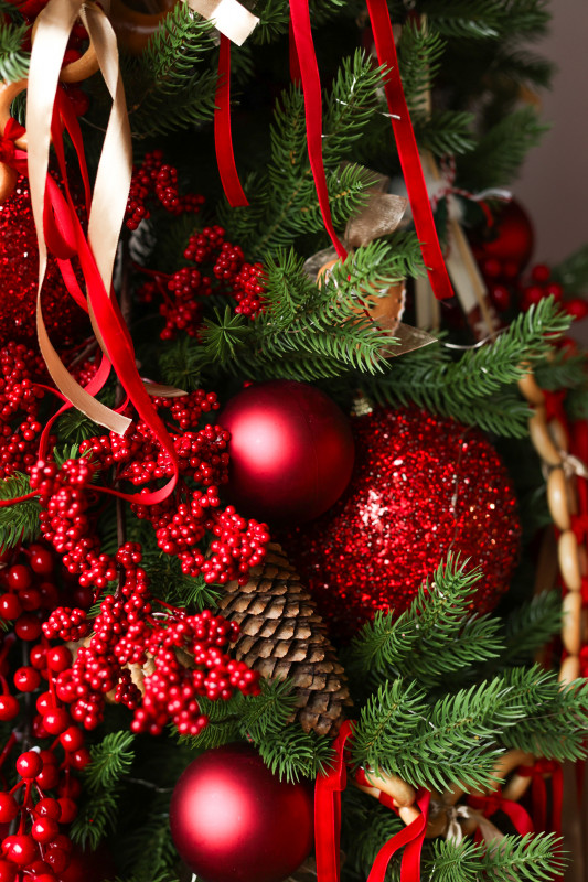 Елка новогодняя литая ПРЕМИУМ в РУССКОМ стиле, 210 СМ