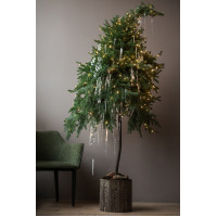 Елка авторская АРТ с хрустальным оформлением