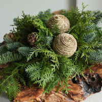 Уникальная композиция в спиле дерева