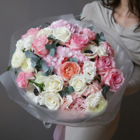 Букет нежный весенний микс