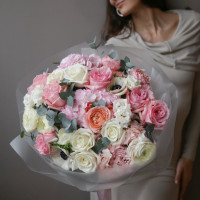 Букет нежный весенний микс