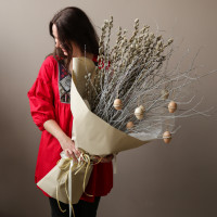 Пасхальный интерьерный букет с вербой