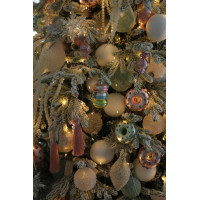 Елка с оформлением ПУДРА СЛАДКАЯ, 210-250 см