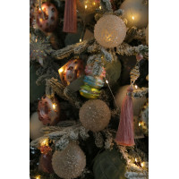 Елка с оформлением ПУДРА СЛАДКАЯ, 210-250 см