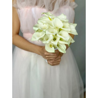 Свадебный букет Стильные каллы