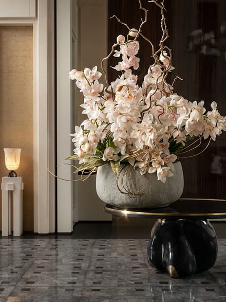 Озеленение горшечными и срезанными цветами