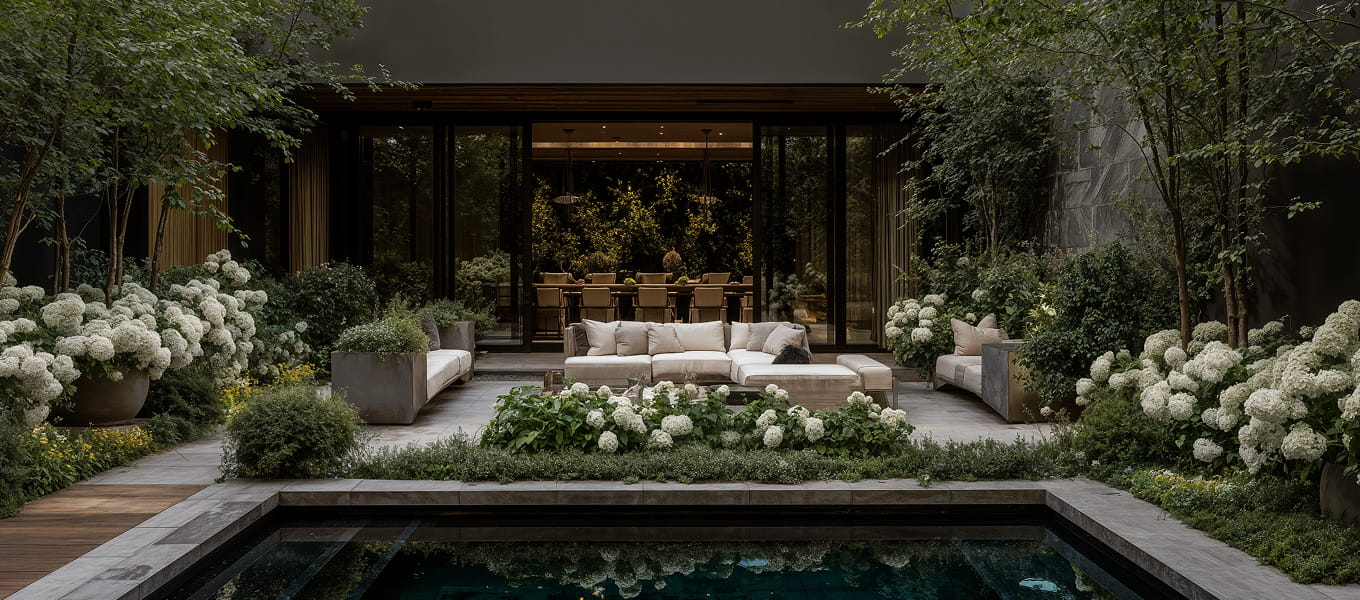 Озеленение веранд и терасс